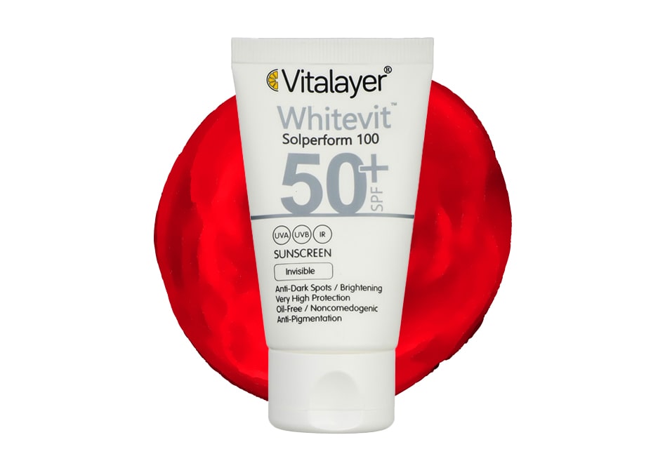 بهترین ضد آفتاب برای پوست چرب و لک دار - ضد آفتاب ضد لک ویتالیر