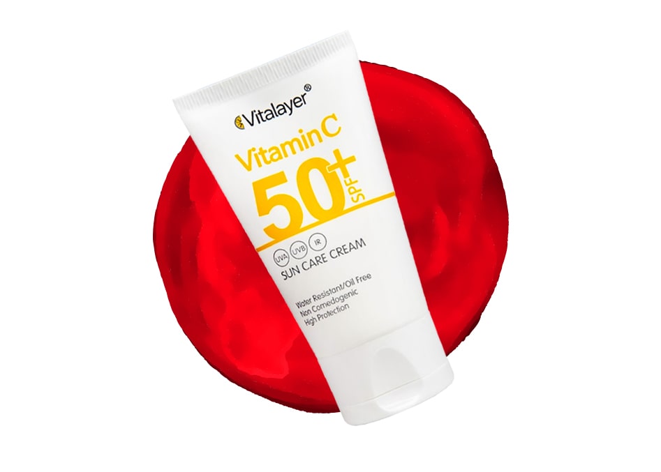 بهترین ضد آفتاب برای پوست چرب و لک دار - ضد آفتاب ویتامین سی ویتالیر