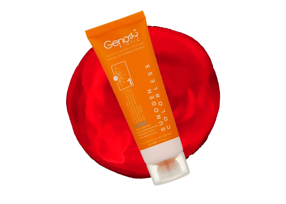 بهترین ضد آفتاب برای پوست چرب و لک دار - ضد آفتاب ضد لک ژنوبایوتیک